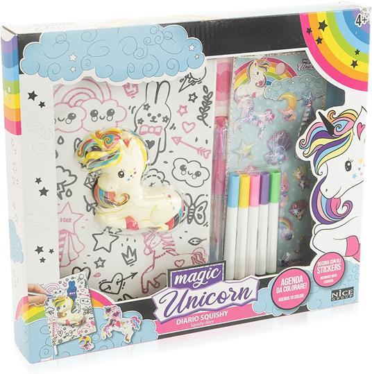 NICE Magic Unicorn Diario Squishy - 02058