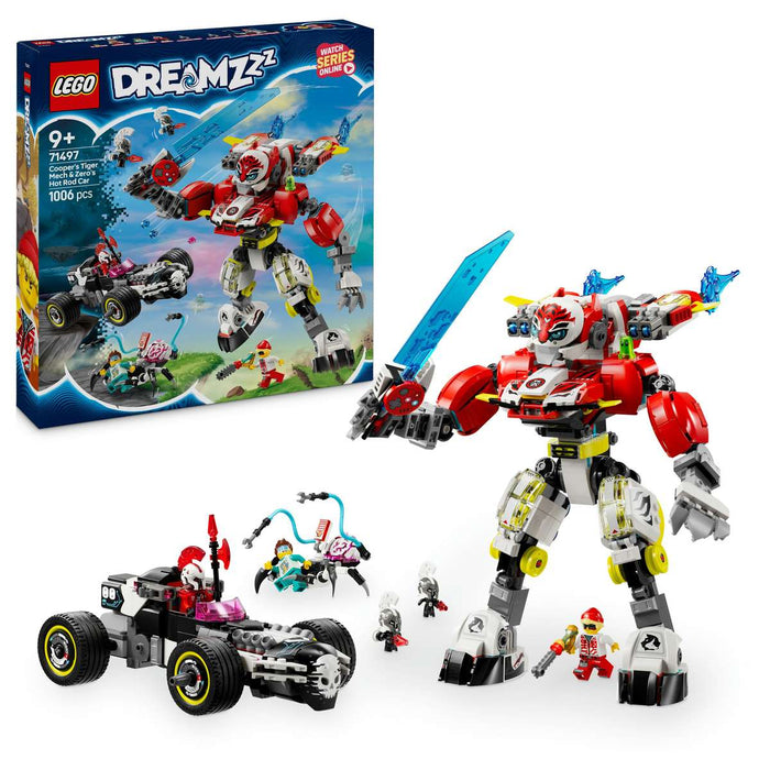 LEGO Mech Tigre Di Cooper E Bolide Di Zero - 71497