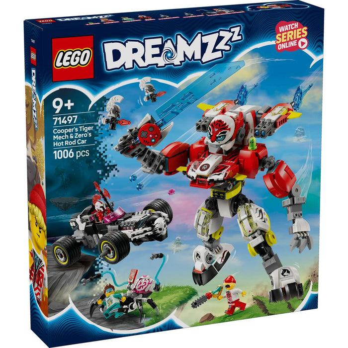 LEGO Mech Tigre Di Cooper E Bolide Di Zero - 71497