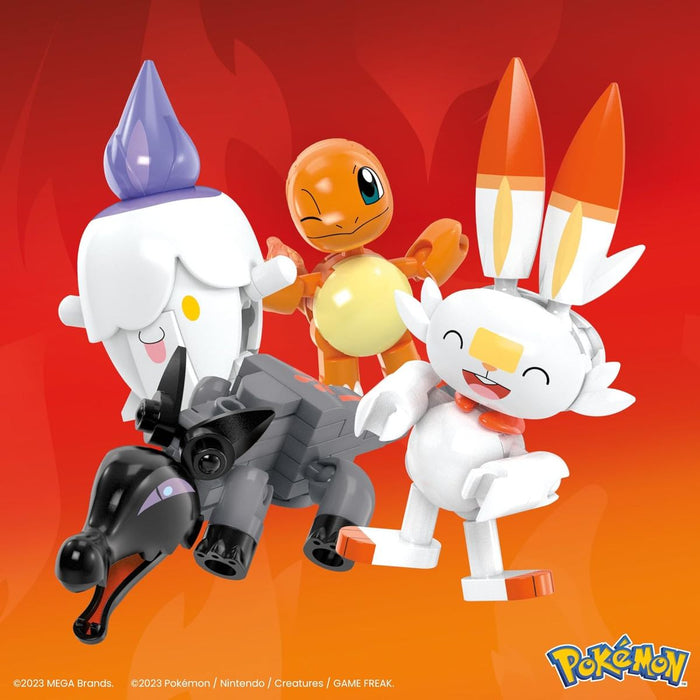 MATTEL Mega Construx Pokémon Set Pokeball Di Fuoco - HTJ06