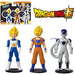 BANDAI Set 3 Personaggi Dragon Ball Z 10Cm - T07632