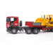 BRUDER Camion Scania E Bulldozer Cat - 03555