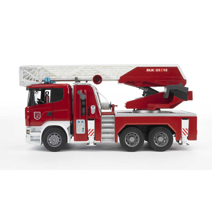 BRUDER Camion Scania Pompieri Con Scala - 03590