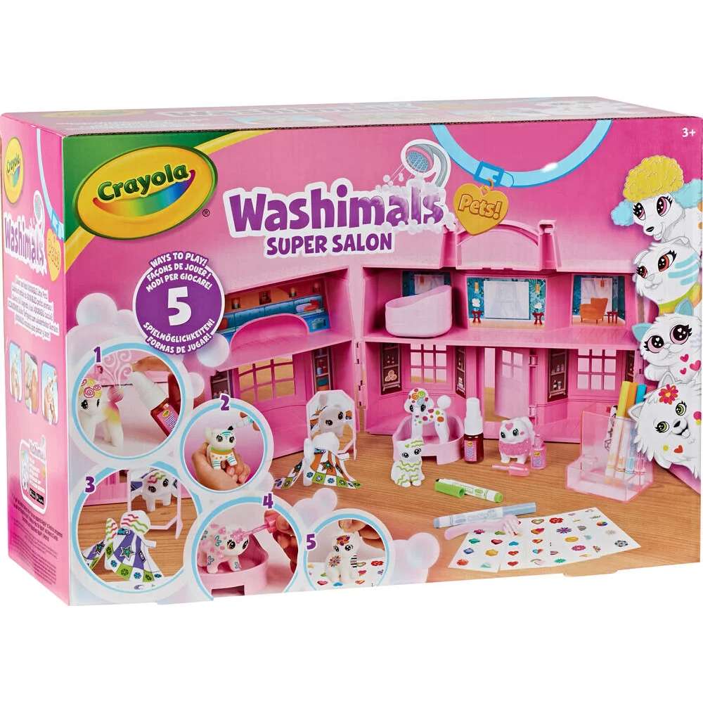 Washimals Set Attività - Crayola - Crayola Washimals - Pittura - Giocattoli