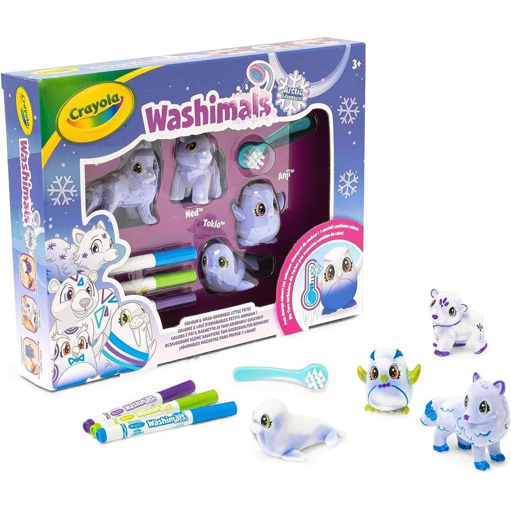 CRAYOLA Washimals Arctic Adventure Set Attività - 74-7514 — Mornati Paglia