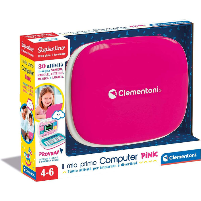 CLEMENTONI Il Mio Primo Computer Laptop Pink - 16403