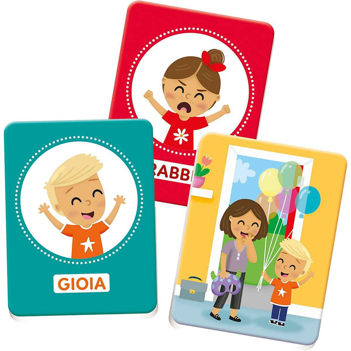 CLEMENTONI Emozioni Ed Espressioni - Sapientino Baby Montessori Cards - 16435