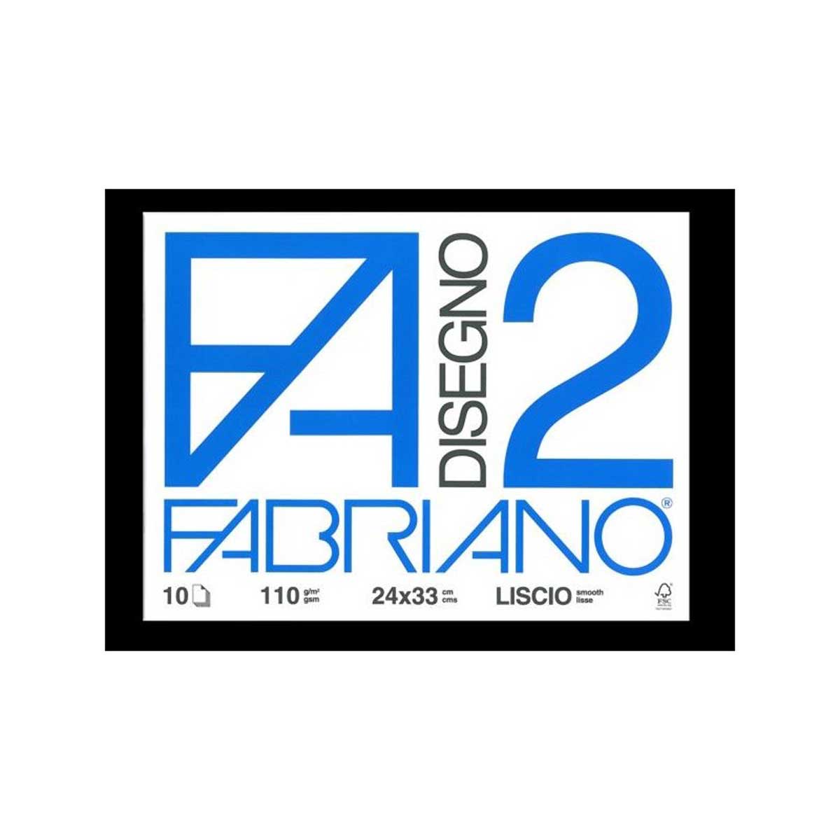 FABRIANO Album Da Disegno Punto Metallico F2 24X33 Liscio - FAB0420411 —  Mornati Paglia