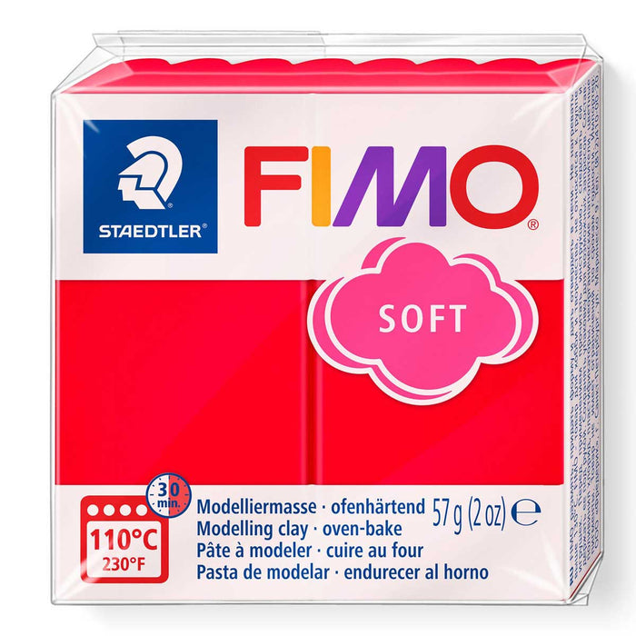 STAEDTLER Pasta Fimo Colore Rosso Indiano - STR7544