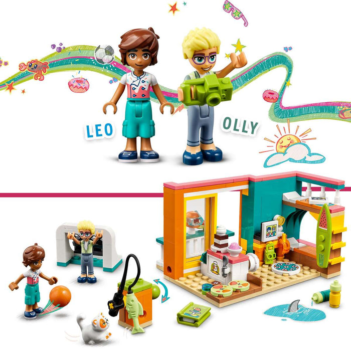 LEGO Friends La Cameretta Di Leo - 41754 — Mornati Paglia