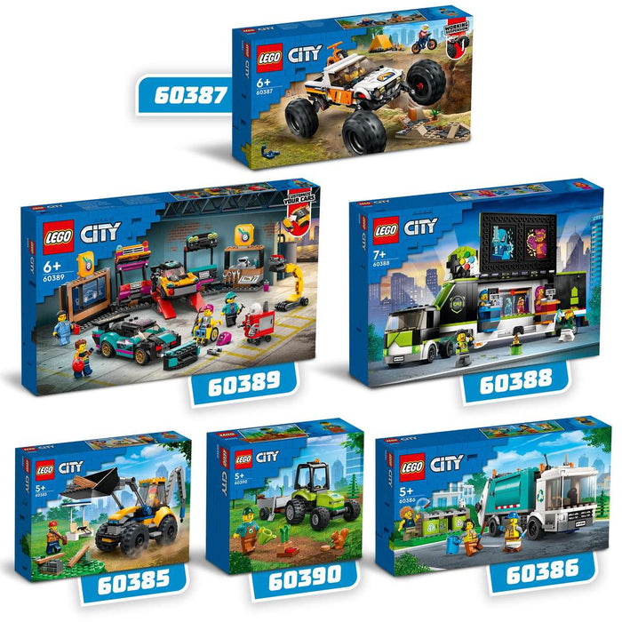 LEGO City Garage Auto Personalizzato - 60389