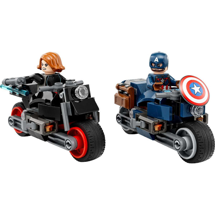 LEGO Marvel Super Heroes Motociclette Di Black Widow E Captain America - 76260