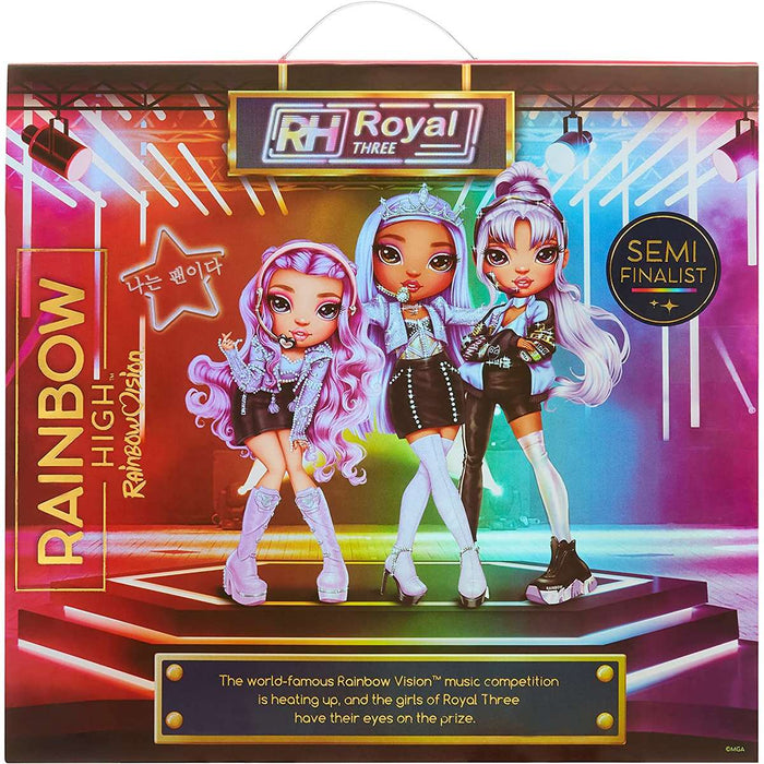 MGA Rainbow Vision Rainbow High Royal Three K-Pop - Minnie Choi - 578444