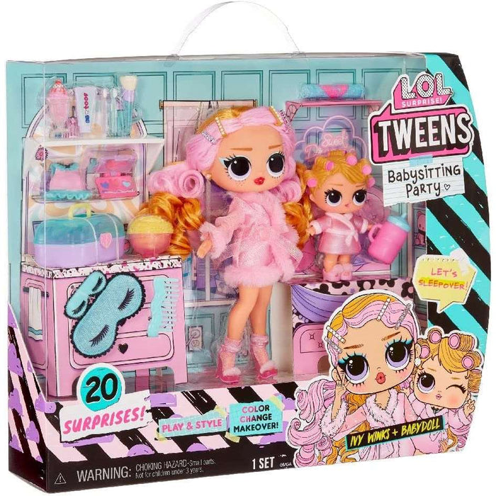 MGA Lol Surprise Tween Babysitting Sleepover Party - Ivy Winks Baby - 580485