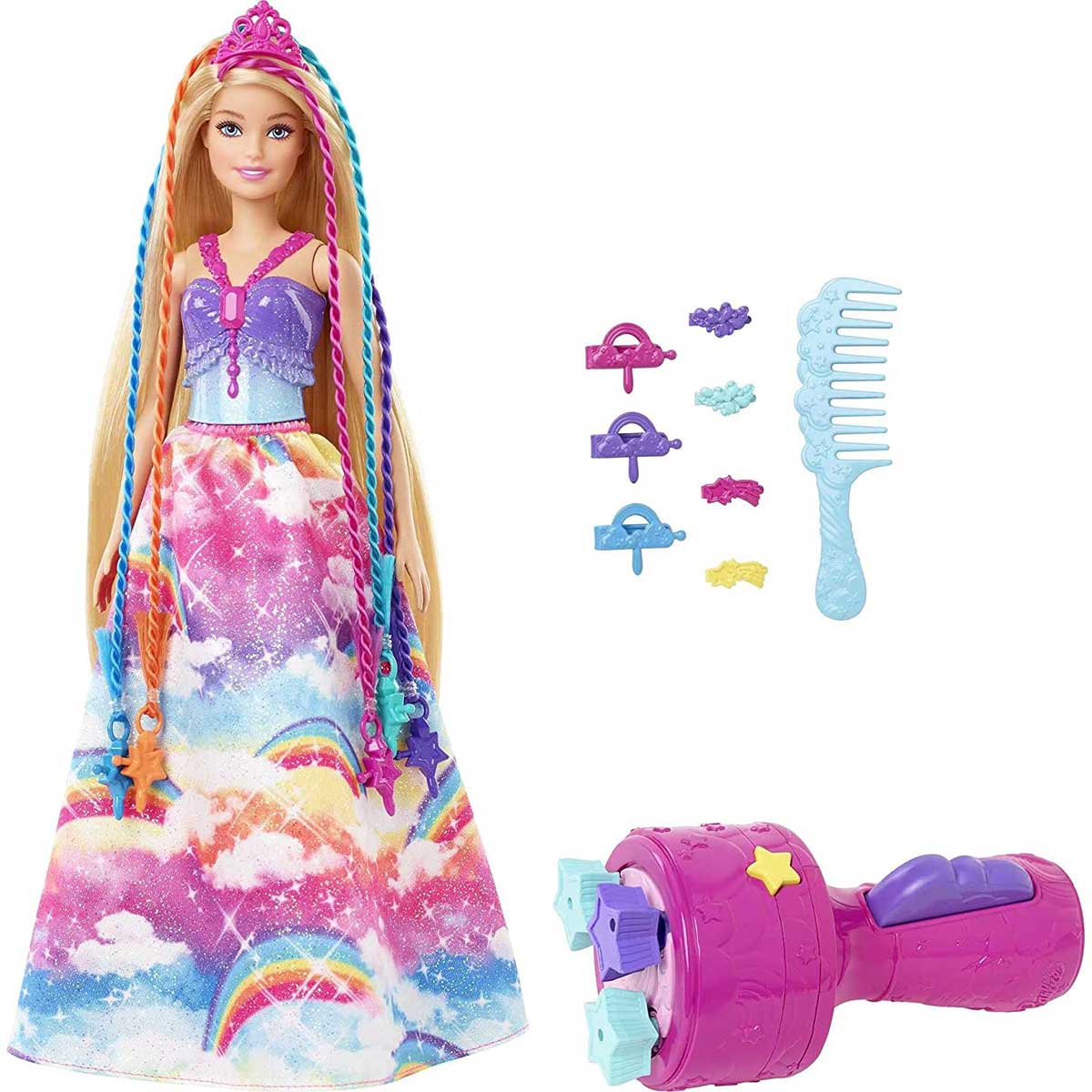 MATTEL Barbie Dreamtopia Chioma Da Favola GTG00 Mornati Paglia