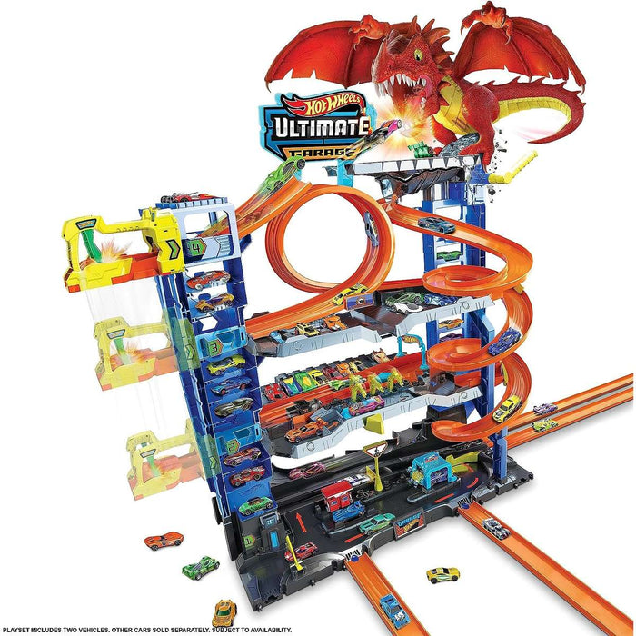 Mattel Hot Wheels City Mega Garage Del Drago Hkx48 — Mornati Paglia