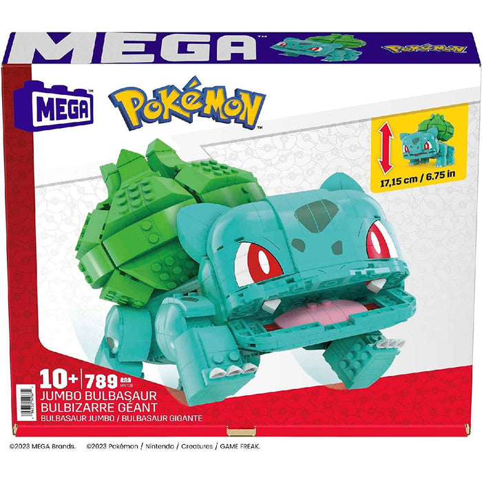 MATTEL Pokémon Bulbasaur Mega Construx 789 Pezzi - HNT96