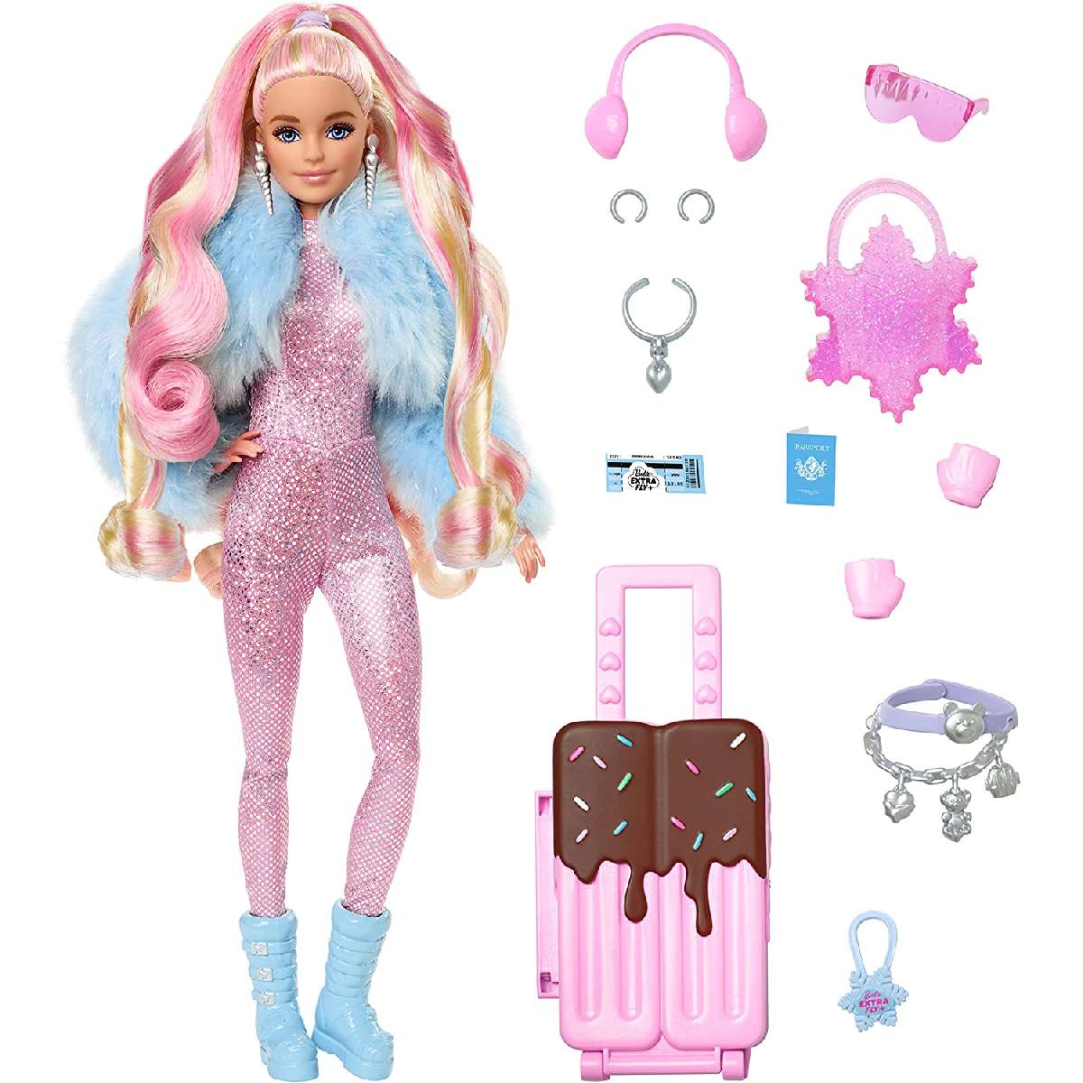 MATTEL Barbie Bambola Con Abito E Accessori - T7439 — Mornati Paglia