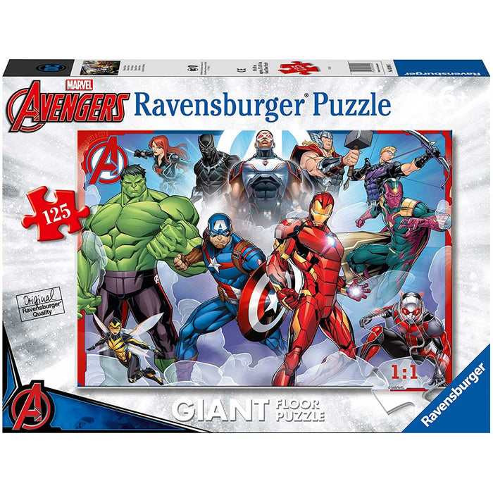 RAVENSBURGER Puzzle 125 Pezzi Pavimento Avengers - 05643