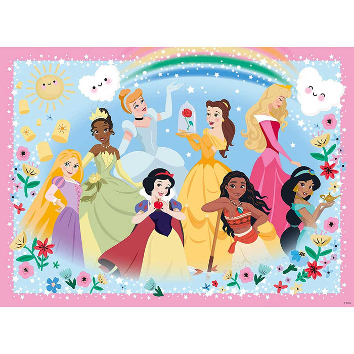 RAVENSBURGER Puzzle 100 Xxl Disney Princess Glitter - 13326