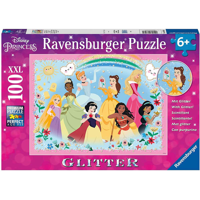 RAVENSBURGER Puzzle 100 Xxl Disney Princess Glitter - 13326